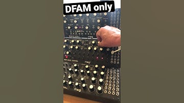 Acid Bass Moog DFAM #shorts