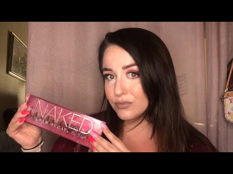 Urban Decay Cherry Naked Palette Tutorial - YouTube