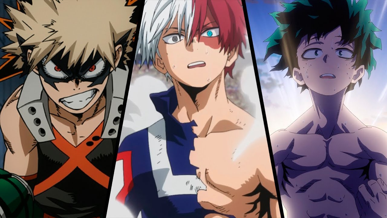 OS 10 PERSONAGENS MAIS FORTES DE BOKU NO HERO!