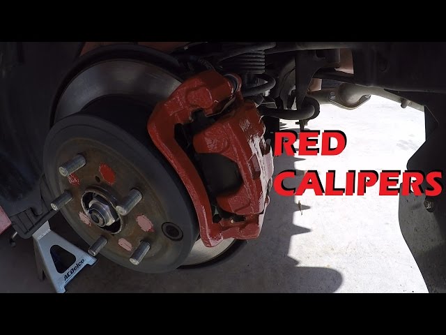 How to Paint Brake Calipers in the CLEANEST and EASIEST Way! (Brush On) 