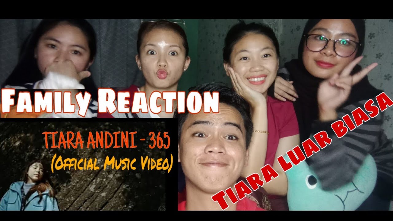 Malaysian Reaction to Tiara Andini - 365 (Official Music Video)