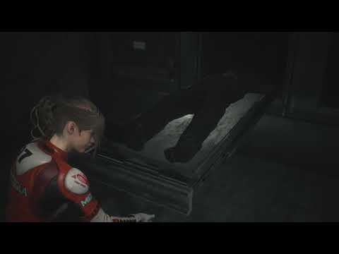 Video: Resident Evil 2 - Parkirne Garaže, Lokacije Morgue, Diamond Key In Square Crank