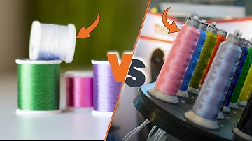 Rayon vs Polyester Machine Embroidery Thread: Exploring the Differences?