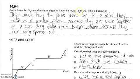 EDEXCEL GCSE PHYSICS - P14 (Particle Model) Video Lesson - Part 1
