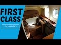 AMAZING Japan Airlines FIRST CLASS !