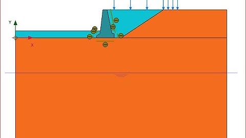 Tutorial 6. Impact of Surcharge Load on Gravity Retaining Wall Stability Using PLAXIS 2D