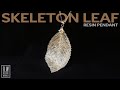 DIY Skeleton Leaf Resin Pendant  スケルトンリーフペンダント【UVレジンアクセサリー｜Resin Jewelry】