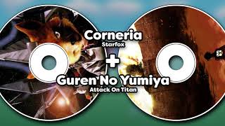 Corneria (Starfox) + Guren No Yumiya (Attack On Titan) - Mash-up