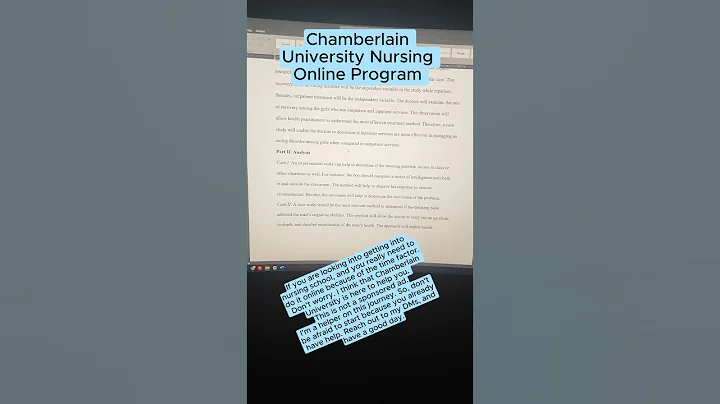 Chamberlain University Nursing Online Program #onlineclass #online #nurse #nursing