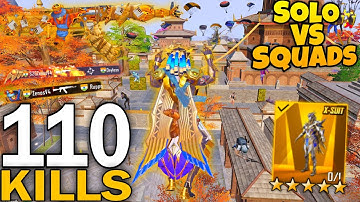 110 Kills!🥵 NEW SEASON BEST GAMEPLAY🔥PHARAOH X-Suit😍SAMSUNG,A7,A8,J5,J7,J2,J3,XS,A3,A4,A5,A6