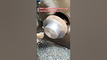 ​Making a Gear on a Lathe.  #satisfying #machine #diy #gear #engineering #technology #shorts