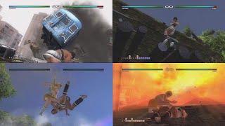 DEAD OR ALIVE 5 LAST ROUND - Stage Transitions\/Cliff Hangers - PS5