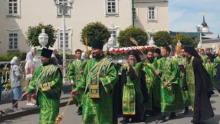 Крестный ход с мощами Иова Почаевского. 19.05.24