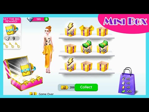 Super Stylist Game | I Got 3 Keys In Mini Box Game 2 Times Today | Play With Samm