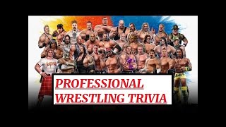 Classic Professional Wrestling Trivia - 20 Questions -80s and 90s Pro Wrestling{ROAD TRIpVIA- ep:36] screenshot 1