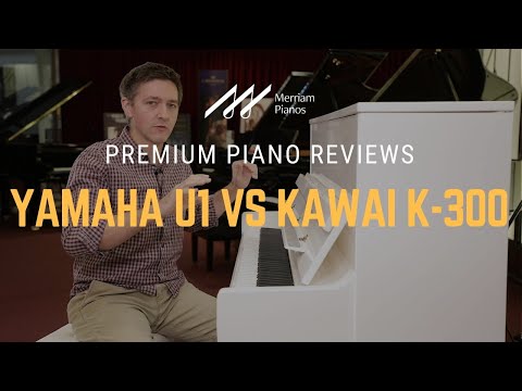 🎹Yamaha U1 vs Kawai K-300 Upright Piano Comparison, Review, &amp; Demo🎹