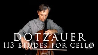 Dotzauer, 113 Etudes for Cello, Book 1, No.17 - Practice with Cello Teacher