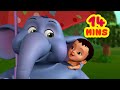 Cute Little Hati - The Elephant Rhyme | Bengali Rhymes for Children Collection | Infobells