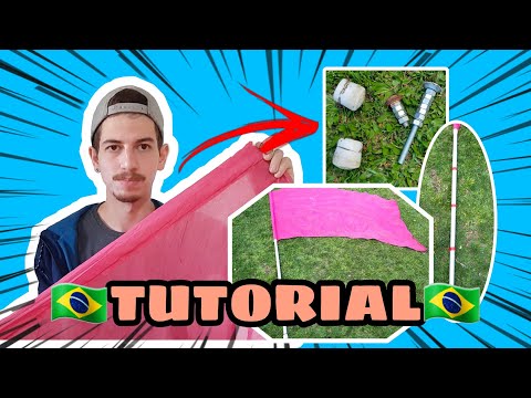 COMO FAÇO MINHA BANDEIRA *Americana* - Tutorial/ Color Guard | Emerson Matheus