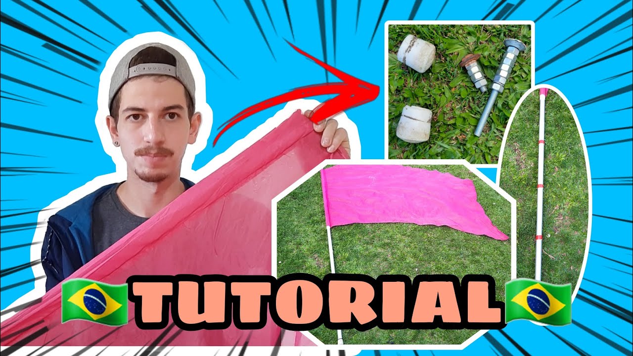 COMO FAÇO MINHA BANDEIRA *Americana* - Tutorial/ Color Guard | Emerson Matheus