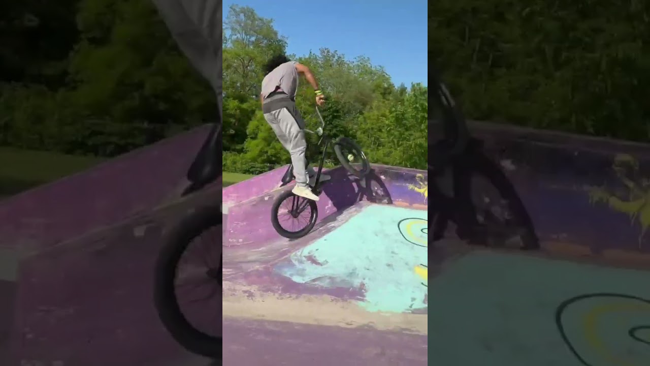 Ribby Local Hero Freestyle BMX Bike Skate Park Tricks Video 