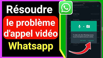 Comment résoudre le problème d