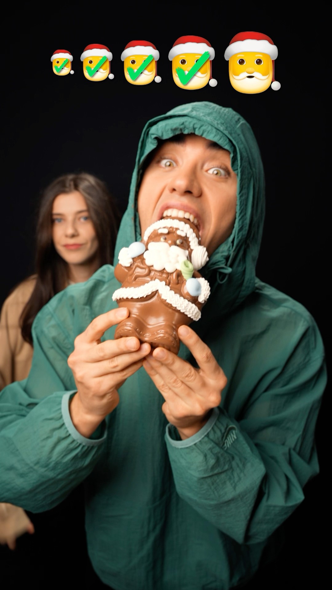 Small, Big, Giant Chocolate Santa Challenge! ? Part 2