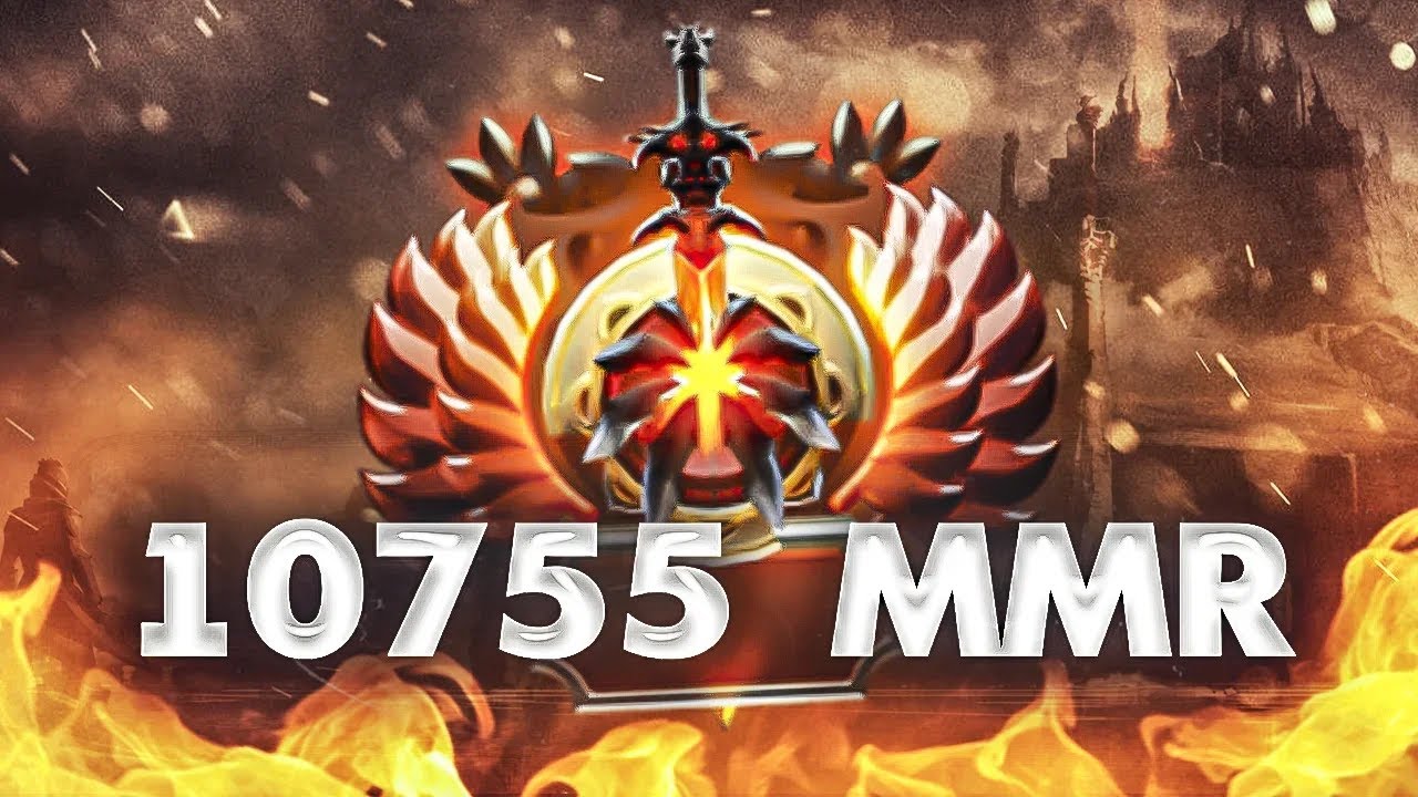 10755 HIGHEST AVERAGE MMR EVER in Dota 2 History