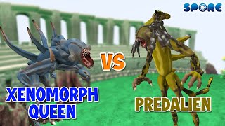Xenomorph Queen vs Predalien | Xenomorph Face-off [S1E2] | SPORE