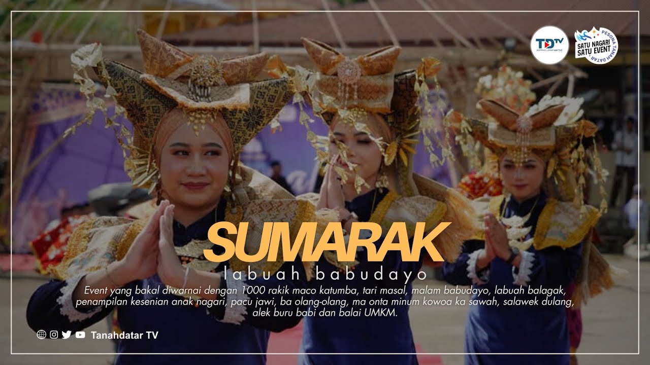 [ EVENT ] SUMARAK LABUAH BABUDAYO : 1.000 RAKIK MACO KATUMBA - YouTube