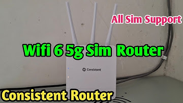 5g Sim Router | Wifi 6 5g Sim Router | 5g Router With Sim Card Slot | Consistent Router