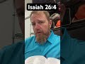 Verse of the day with Chris, Isaiah 26:4.