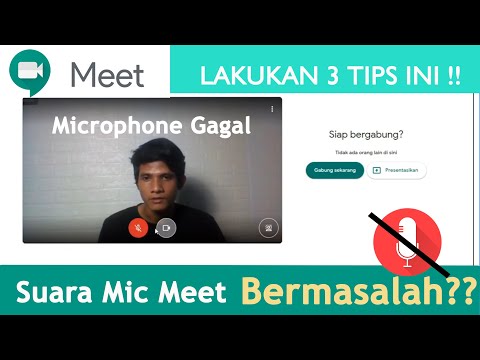 Tips Mengatasi Suara Tidak Terdengar Ketika Meeting Google Meet Pada Laptop