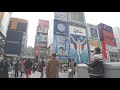 Dec, 2021 Walking from Kintetsu Osaka Namba station to Dotonbori Ebisu bashi via Namba walk dji