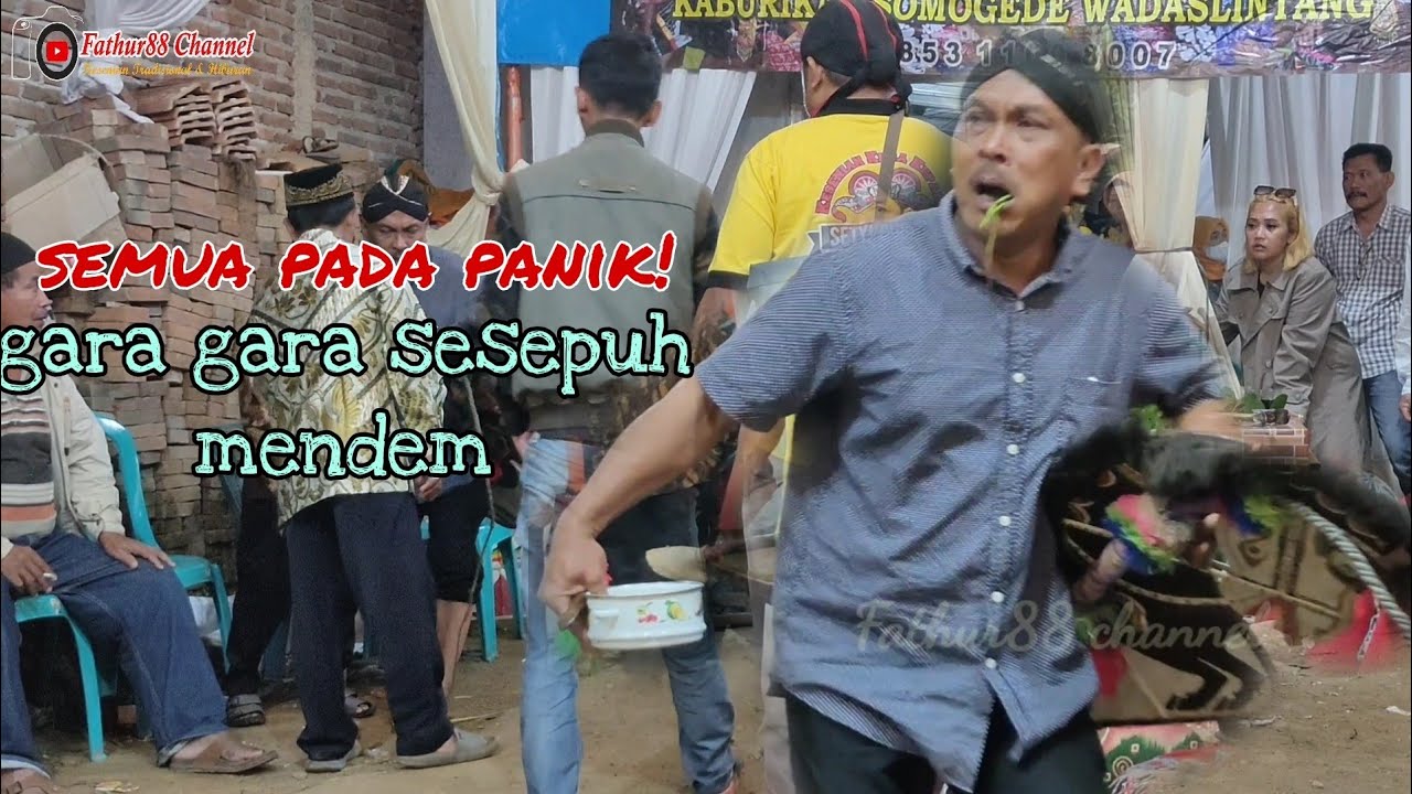 NGERI!! SESEPUH KUDA KEPANG SETYA BUDAYA MENDEM SAMPE SEPERTI INI