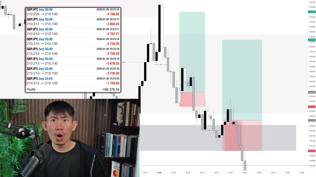 Losing $106k Live Trading (HOW I MANAGE BIG LOSSES)