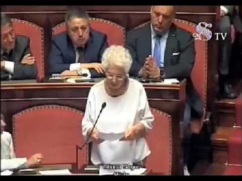 L'intervento di Liliana Segre (Gruppo Misto) al Senato per la fiducia al Governo Conte