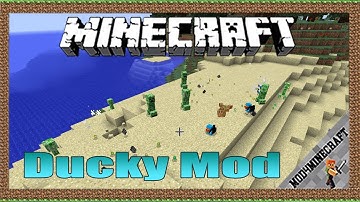 Ducky Mod 1.12.2 & Tutorial Downloading And Installing For Minecraft