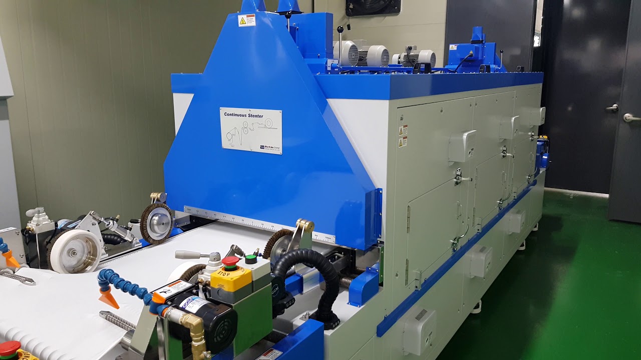 Daelim starlet lab tenter 3Chamber Continuous Stenter Dry oven Mini ...