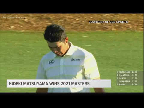 Hideki Matsuyama wins the 2021 Masters