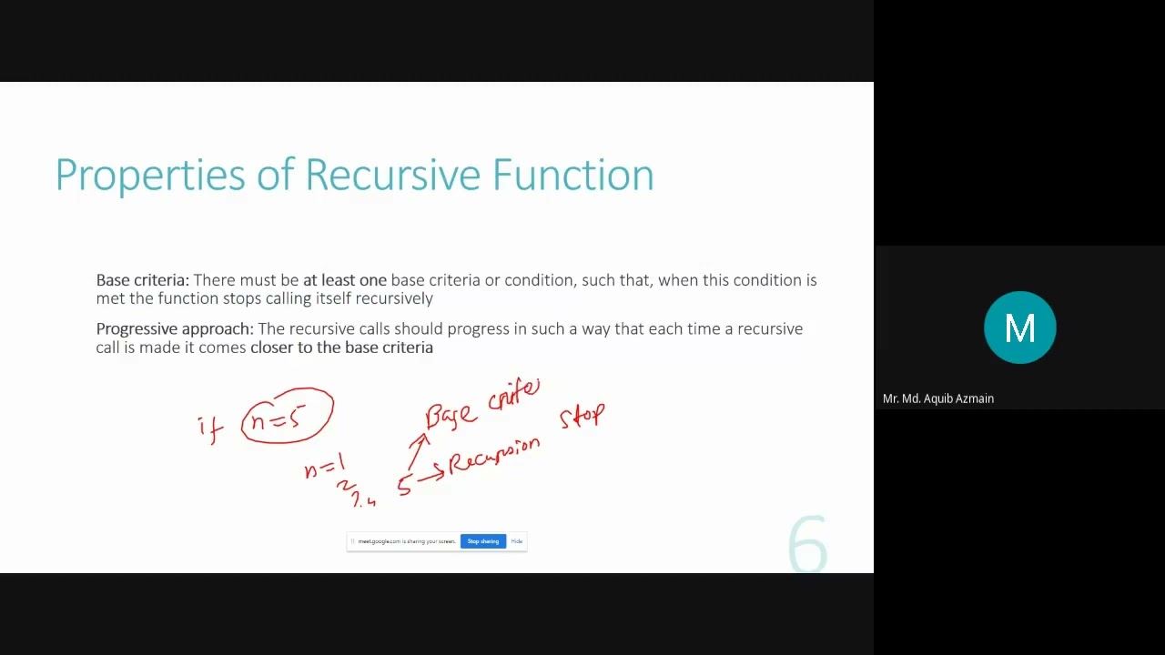 5  Recursion Basics   CSE203 4   Google Drive