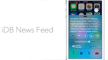 IDB News Feed for Notification Center and Control Center