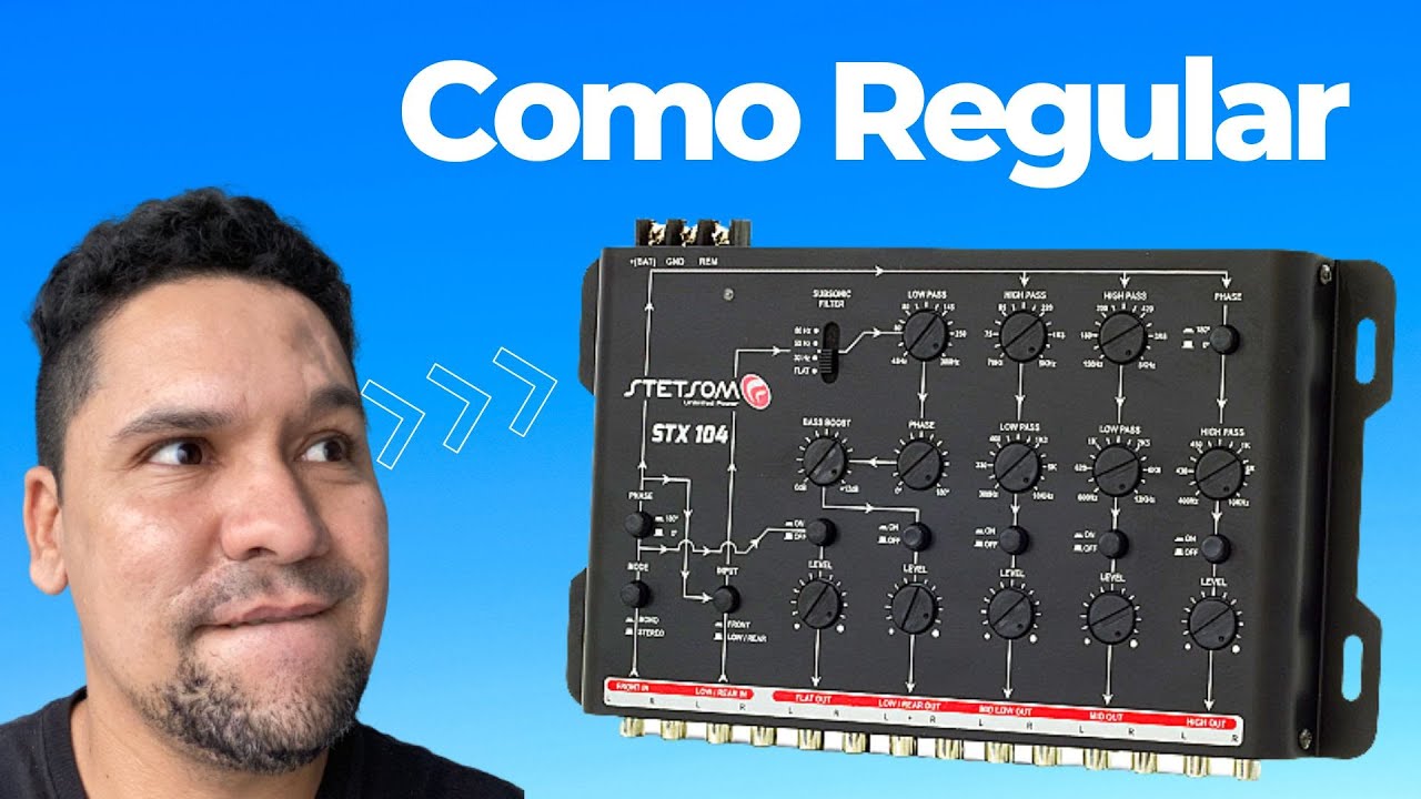 como instalar seu Crossover Stx104 Stetsom 5 Vias som automotivo YouTube