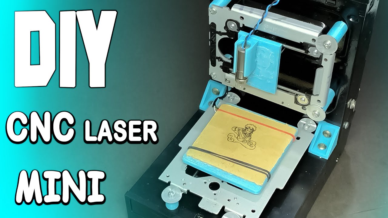 "Build Your Own Mini CNC Laser at Home | Step-by-Step Assembly ...