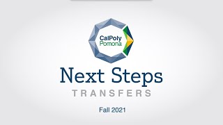 Next Steps For Admitted Transfer Students Fall 2021