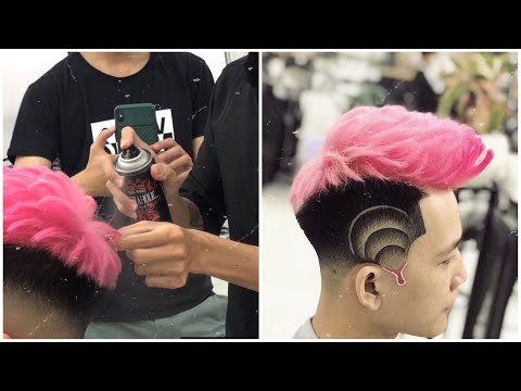 Tattoo hair cùng Màu Nhuộm tóc nam cực cá tính tại @30Shine TV Trendy!  | Thức Phan | màu nhuộm tóc cho nam