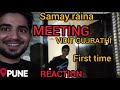 VIDIT GUJRATHI & SAMAY RAINA MEETING FIRST TIME REACTION #shorts