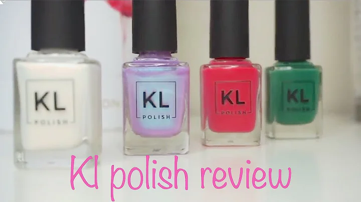 KL Polish unboxing review + swatches