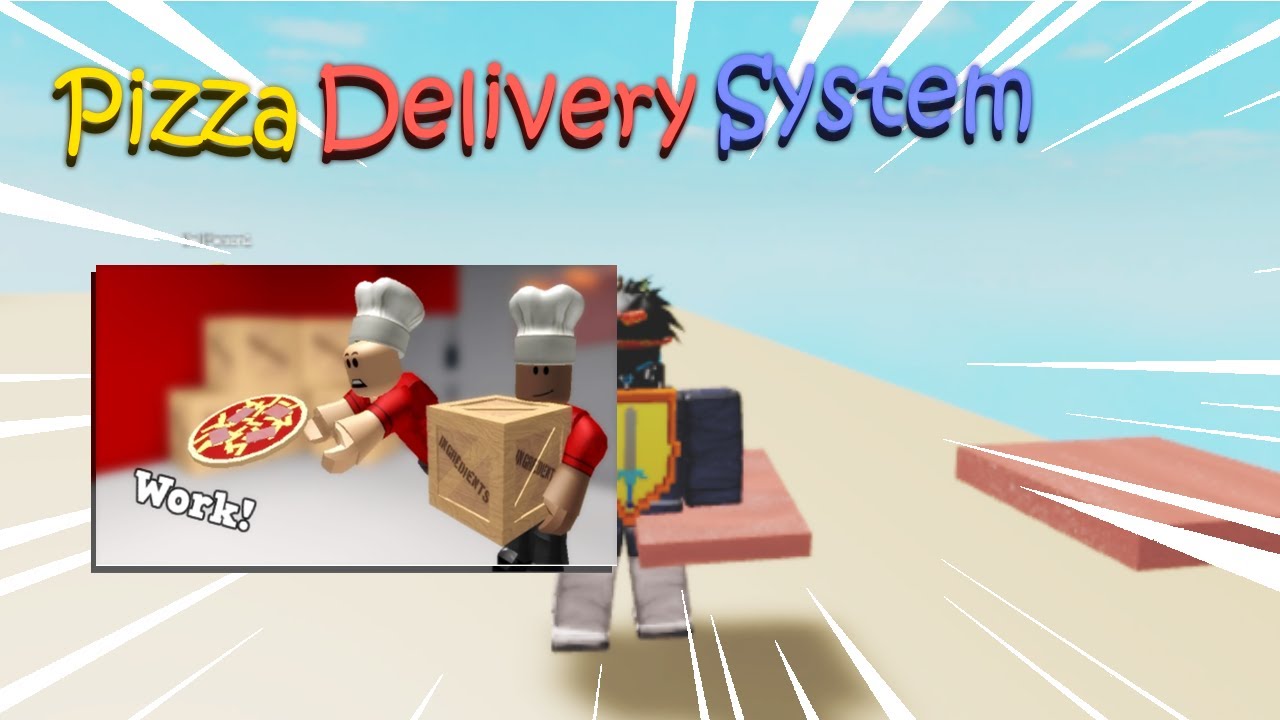 Bloxburg Pizza Delivery Bot - loud pizza music roblox id