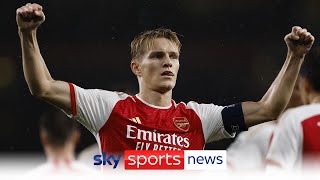 Martin Odegaard: Arsenal captain signs new five-year contract until 2028